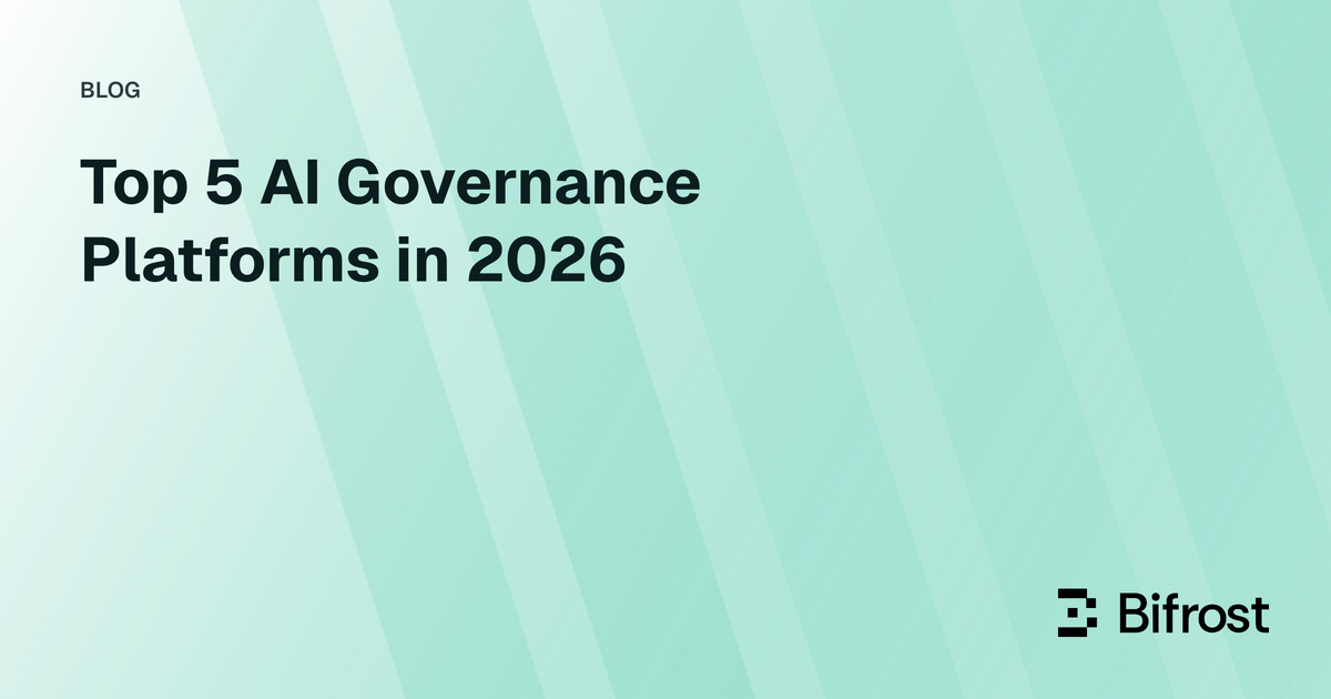 Top 5 AI Governance Platforms in 2026