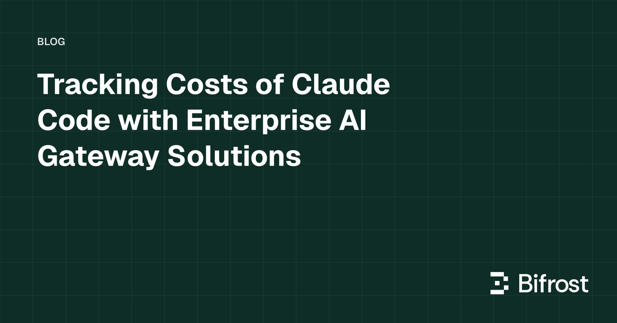 Tracking Costs of Claude Code with Enterprise AI Gateway Solutions