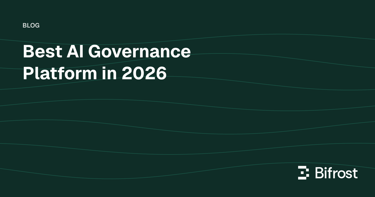 Best AI Governance Platform in 2026