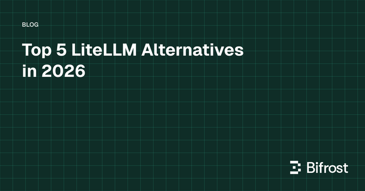 Top 5 LiteLLM Alternatives in 2026